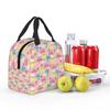 Cartoon Cute Dinosaur Pattern Insulated Lunch Bag for Kids School Cooler Thermal Food Box Tote Leakproof Lunch Boxes Container