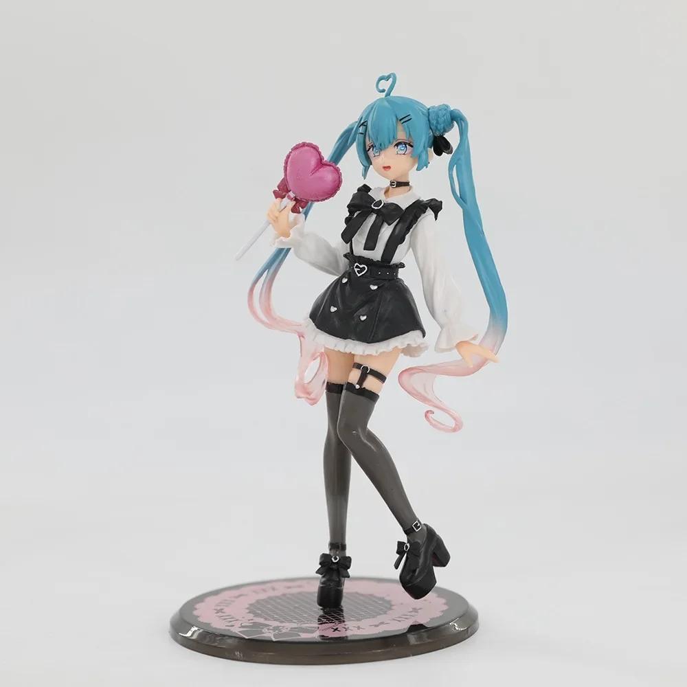 Sexy Girl Hatsune Miku Anime Character Fashion Subculture PVC Collection Model Doll for Interior Decoration Action Figure