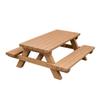 Dollhouse Ornament, Miniature Decorative Picnic Table, Realistic Detailed Models Furniture for Scene Layout Photo Props
