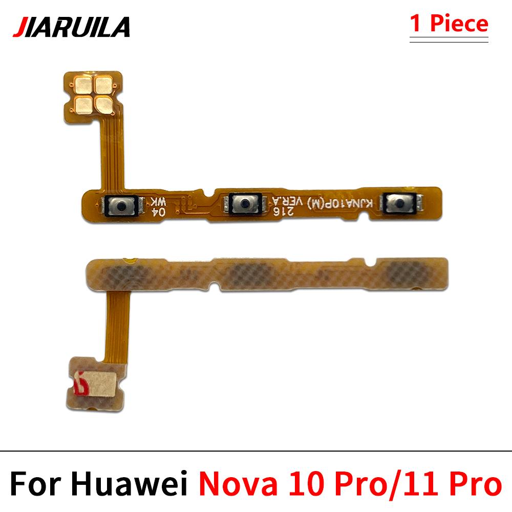 Phone New Power Volume On Off Button Internal Flex Cable Parts For Huawei Nova 8 Pro 8 SE 8I 9 Pro 9 Se 11 Pro 11 Se 11 Pro Y61