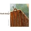 Stylish Wall Hanging Storage Container Decorative Wall Basket Ideal For Keeping Bathroom Counter Neat And Mess Release