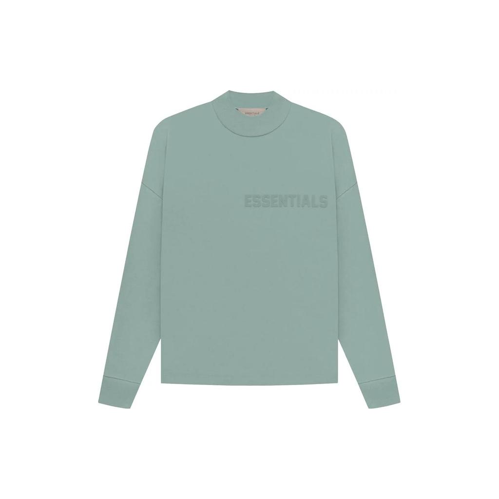 Fear of God Essentials SS23 Long Sleeve Logo Tee 'Sycamore' Men's 125BT222011F