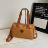 2025 New Versatile Large-capacity Canvas Tote Bag New Handbag Flow Bag Single Shoulder Oblique Span Bag