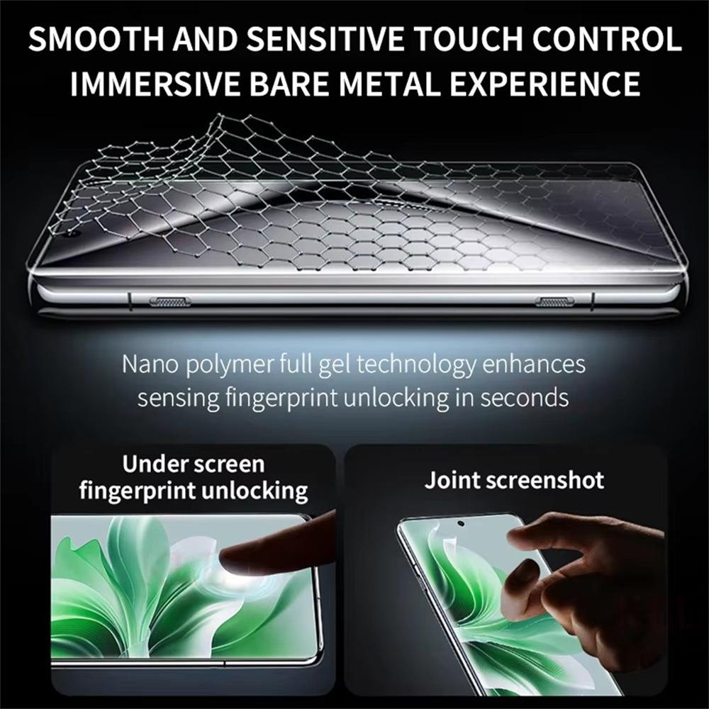 4PCS For OPPO Reno 14 13 12 Pro Slim Hydrogel Film For OPPO Reno 11 10 12 F 8T 7 8 Lite 6 9 Pro Plus Full Cover Screen Protector