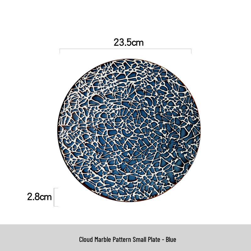 Ceramic European-Style Steak & Pasta Plate - Creative, Stylish, and Personalized for Home.