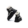 New FILA Warm Snow Boots 'Black White' Women's F12W144404FBK