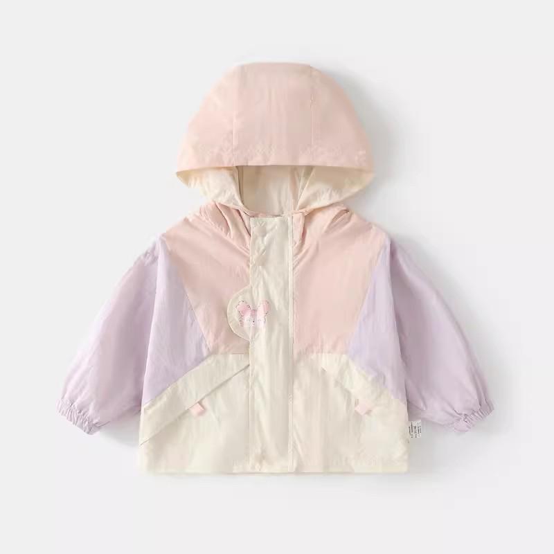 Jingqi Kids' Three-in-One Waterproof Windbreaker: Warm, Hooded Jacket for Boys and Girls - Autumn/Winter Wear.