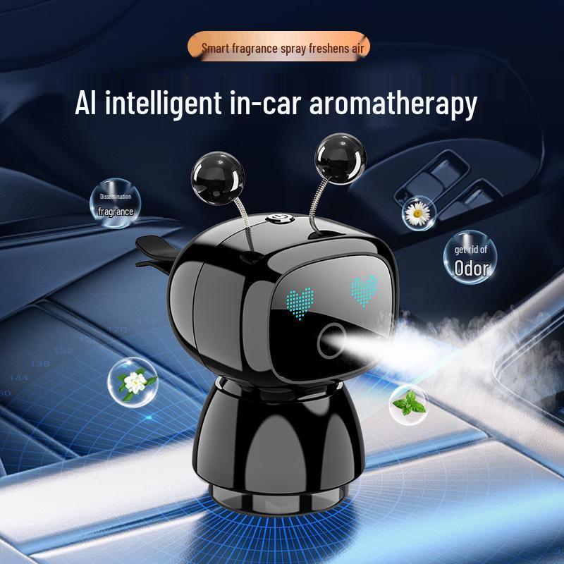 Creative Car Aromatherapy Perfume Vent Ornament - Long-lasting Fragrance Robot