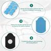 A96I-(1000Pcs/Roll) Blocking Pads Pastilles Adhesives Protecting Lenses Sticker Pad Eyeglasses Lens Edging Pads Optical Accessor