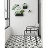 MORCART 20PCS Peel and Stick Floor Tile, 8" x 8" Vinyl Flooring Waterproof, DIY Flooring for Bathroom, Kitchen, Fireplace, Pet House, Stairs,