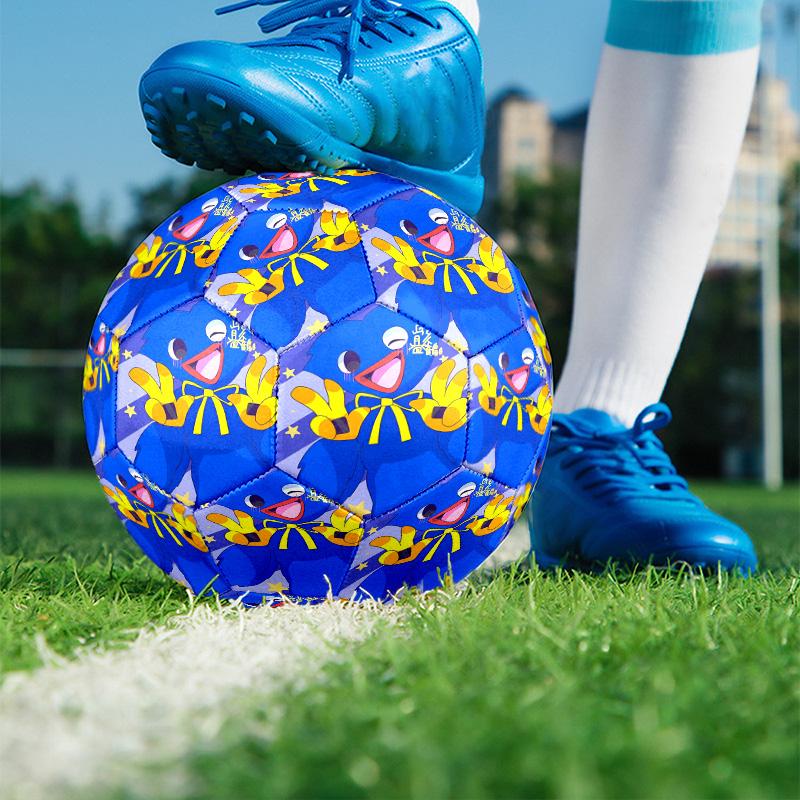 Huggy Wuggy Print Size 5 Soccer Ball, PU Wear Resistant Football for Match Training and Daily Practice, Birthday Gift for Soccer Fans