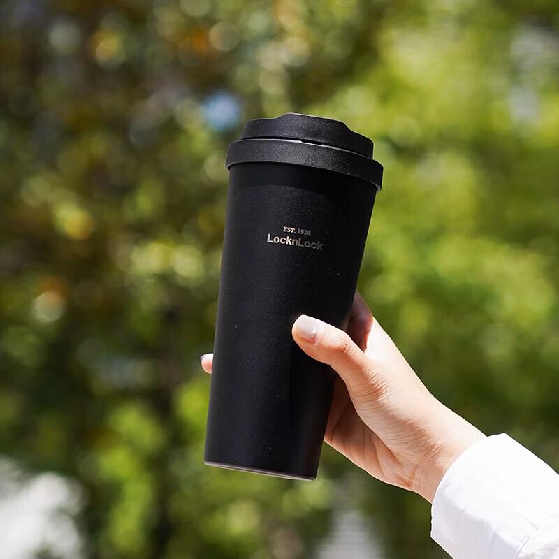 

Lock&Lock 550ml Ceramic Insulated Portable Water Bottle
