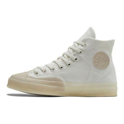 Baskets Chuck 70 Marquis High Blanc Vintage Unisexe Crème Naturel-Ivoire A03426C