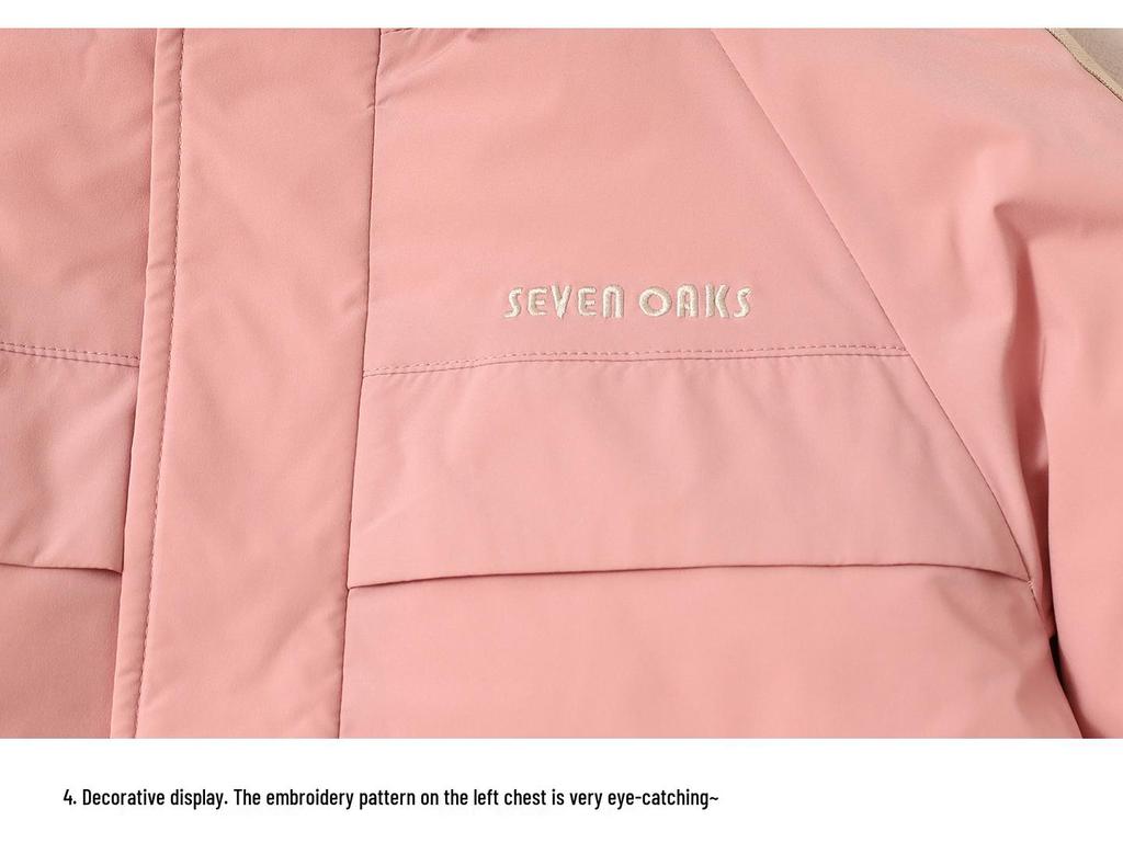 Girls' Winter Down Jacket: Mid-Length, Thickened, 90% Down, Suitable for Medium and Large Sizes - Style 2025.