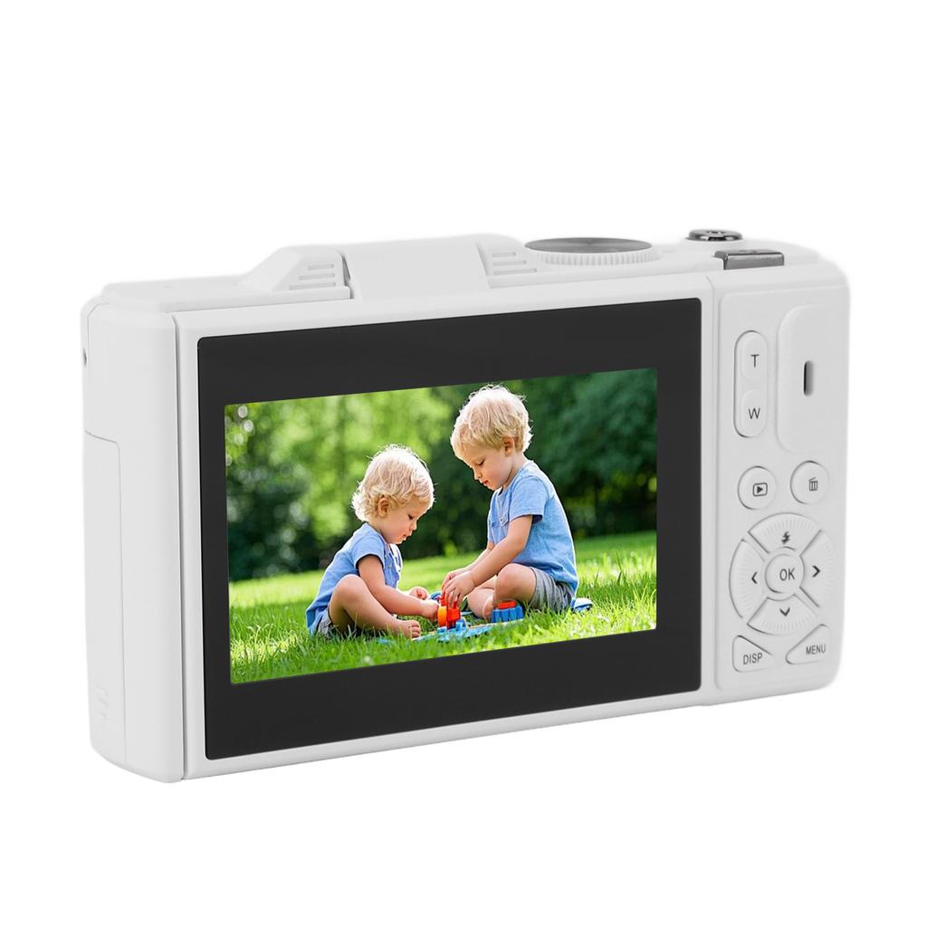 5K Digital Camera 75MP HD 18X Digital Zoom Autofocus Retro Mirrorless Camera with 3 Inch Screen for Travel Photography