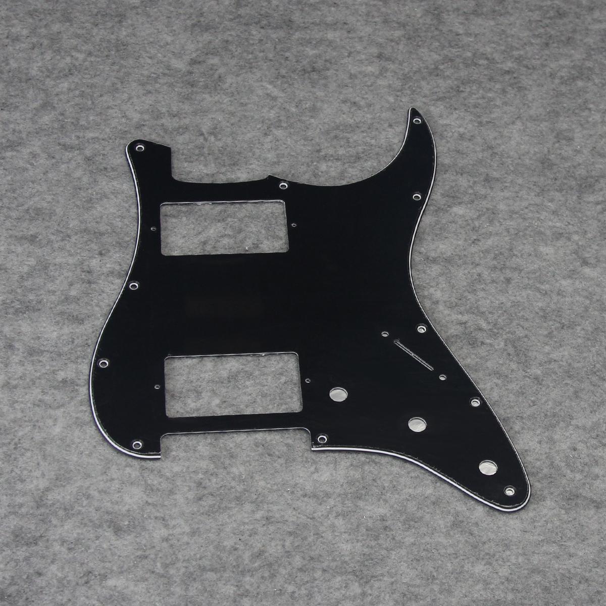 FLEOR HH Guitar Pickguard Humbucker Pick Guard 11-Hole ST Electric Guitar Scratch Plate