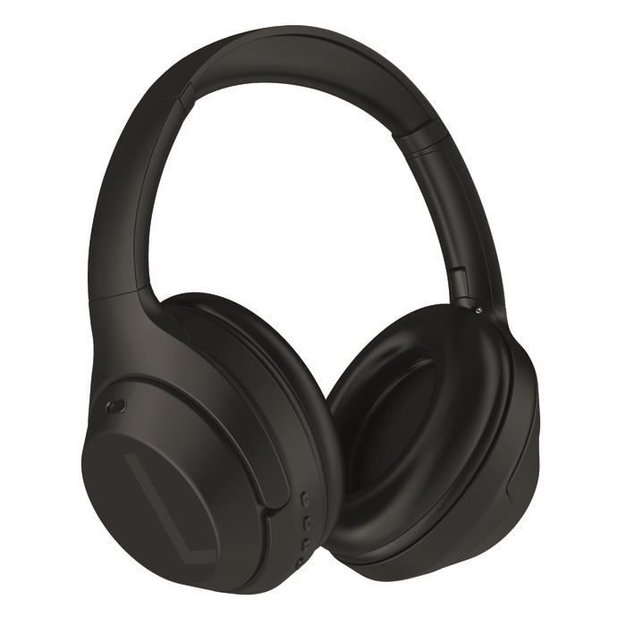 Casque sans fil - MUVIT - POP Noir - Autonomie 20h - Bluetooth 5.3 - 130g léger
