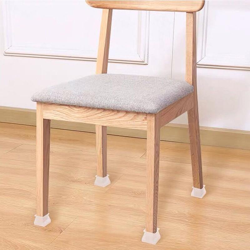 8/16Pcs Anti-slip Chair Leg Caps Silicone Table Cover Feet Pads Floor Protectors Furniture Accessories