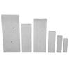 6 Pcs Steel Adjustable Parallel Block Set 3 8 2 1 4in Adjustment Range for Accurate Measurement