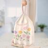 Printed Thickened Portable Garbage Bag Cartoon Home Kitchen Bathroom Disposable Drawstring Garbage Bag