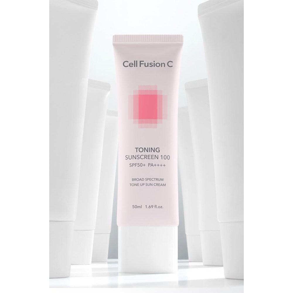 Cellfusion C Toning Sunscreen 100 SPF50+ PA++++, 50ml, 2 Units