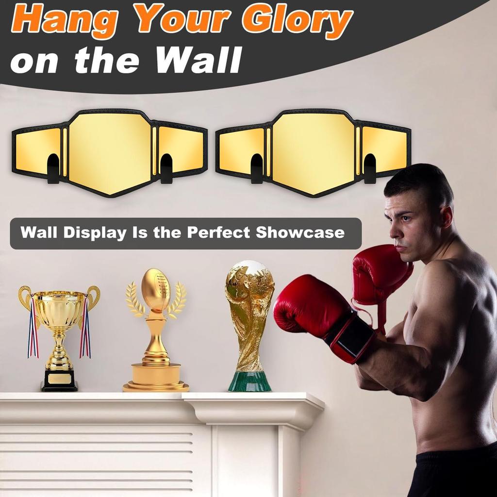 Belt Wall Hanger Horizontal Belt Hanger Heavy-Duty Display Hook For Bedroom Living Room Bathroom Kitchen Closet Entryway Office