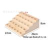 Wooden Multi-layer Essential Oil Display Rack with Multiple Slots