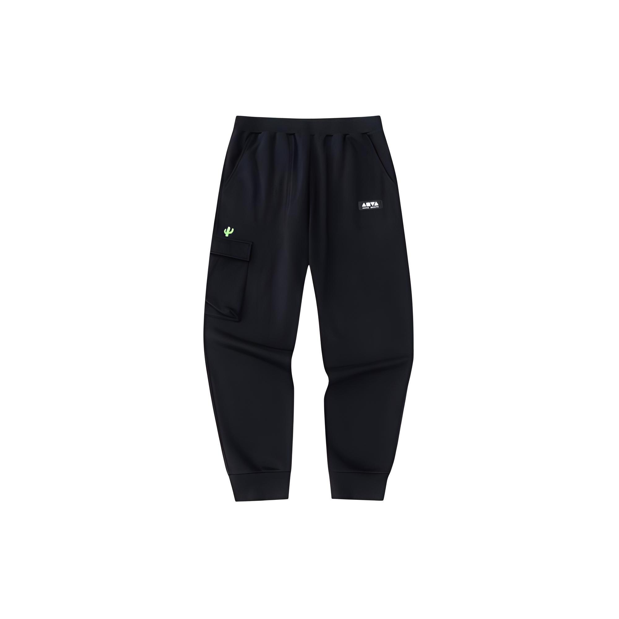 Anta Knitted Sweatpants Unisex Black 172428305-1 S