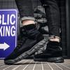 Men Casual Shoes Ankle Desert Army Boots Outdoor Leather Canvas Autumn Spring Walking Male Casual Flat Work Shoes Sneakers