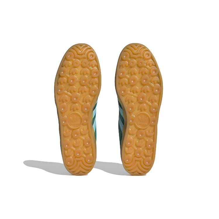 Adidas Gazelle Collegiate Green Hazy Sky Unisex Sneakers Victory-Gold IG9979