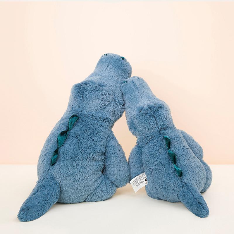 35/45cm Super Soft Fluffy Stuffed Animals Plush Lazy Lion Little Elephant Hippo Crocodile Plushies Doll Kawaii Soft Kids Toys