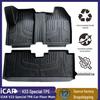 Chery iCAR V23 Eco-friendly TPE Floor Mats - Odorless, Double Layer, Wear-resistant Interior Mats