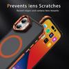 For iPhone 17 Case with Lens Kickstand Matte Phone Back Cover Compatible with MagSafe