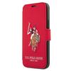 Etui Z Klapką Do iPhone 12 Mini US Polo Polo Embroidery Czerwone