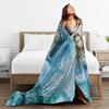 Movie Avatar The Way of Water Blanket  Decorative Flannel Throw Blanket For Couch Bed Warm Soft Customized Quality Bedspread
