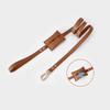 Y Shaped Leather Pet Harness for Cat and Small Dogs Metal Accessories Dog Harness with Leash Set No Pull Light Weight Pet Vest