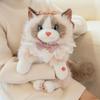Super Realistic Simulated Puppet Cat Backpack Stuffed Animals Animals Plush Bag  Birthday Gift