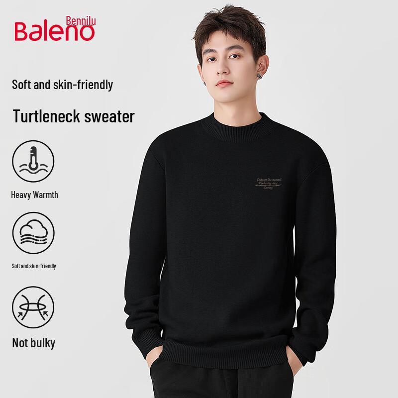 

Baleno Unisex Letter Print Knit Sweater XL