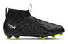 Nike Mercurial Superfly 9 Slip Resistant Cushioning Abrasion Resistant Mid top Kids' Soccer Shoes Black DJ5623-001