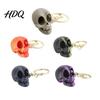 Desk Decor 3D Printed Cute Skull Keychain Artistic Tabletop Ornament