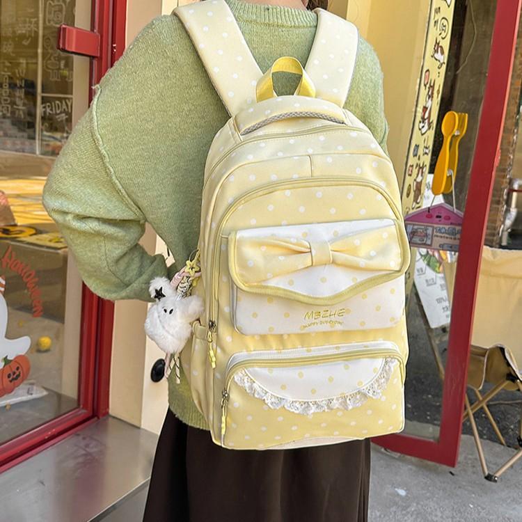 Schoolbag Japanese large-capacity backpack 1011 new Korean version high-value cute female student college schoolbag fresh backpack