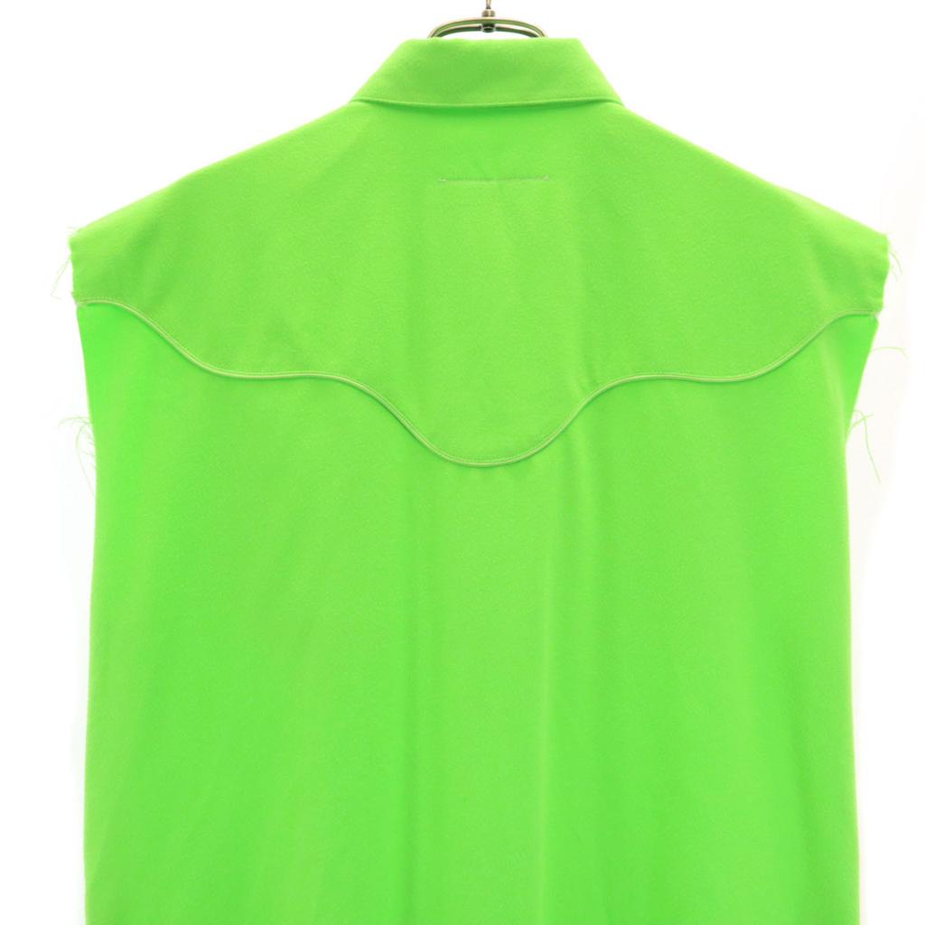 Maison Margiela Made In Italy No Sleeve Western Long Dress 38 Women Used