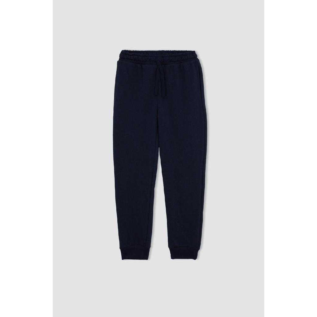 Girls' Black Jogger Standard Fit School Sweatpants Y1226a623au