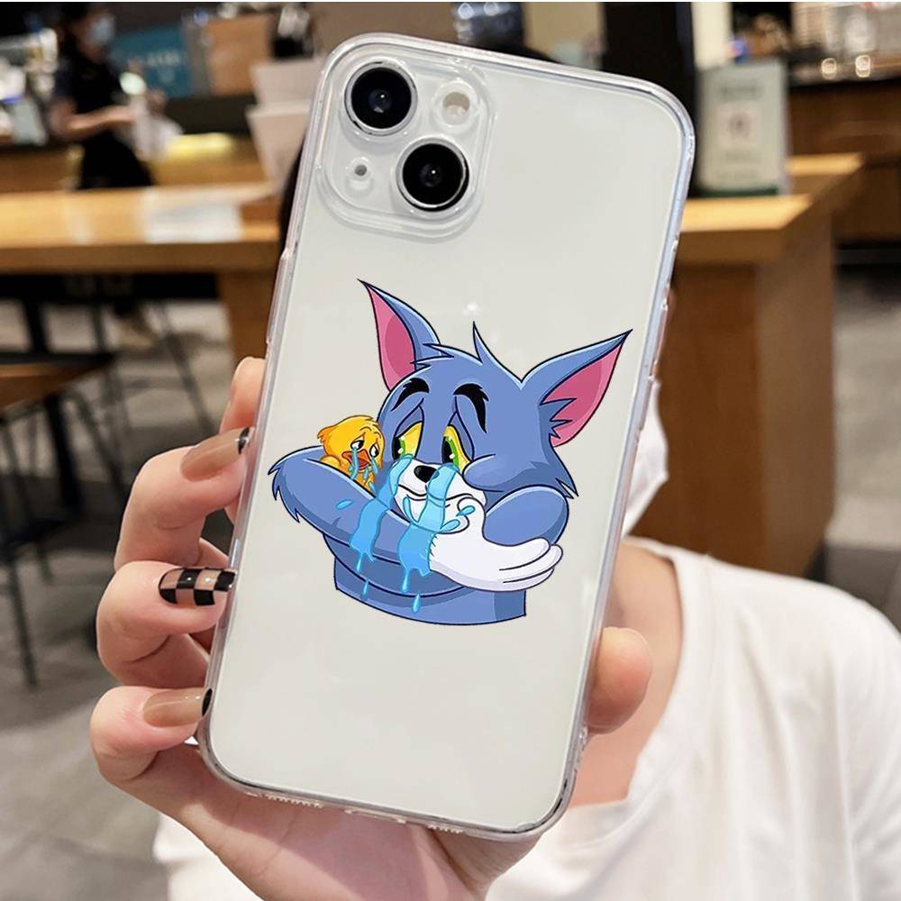 S-6 Tom mouse  Case for iPhone 11 12 13 14 15 16 Pro Max Redmi A3 9A 9C 10A 10C 13C Note 9 11 Samsung S24 S21 S20 Ultra Plus A04S A05S