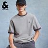 Men's Loose Fit Faux Two-Piece Short-Sleeve T-Shirt