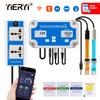 Smart WIFI Online Meter PH ORP Temp Aquarium Water Quality Tester Monitor Controller for Swimming Pool Spa Soilless Cultivation