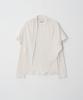 Meojiaenminggeul Iconic Pleats Wrap Scarf Blouse T (Ivory)