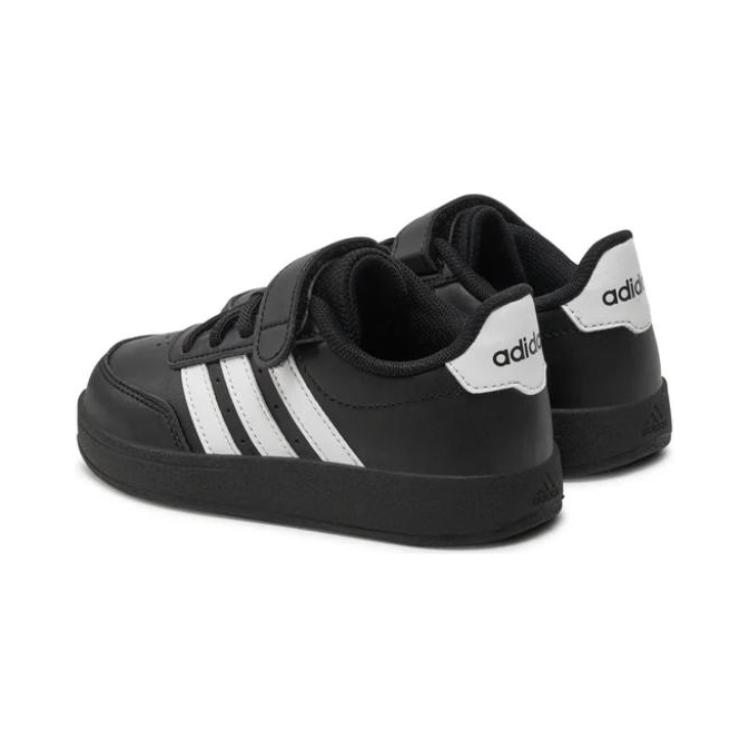 Adidas Breaknet 2.0 Comfortable Versatile Non-Slip Durable Low-Top Kids Skate Shoes Kids Skate Shoes Black IE3793