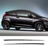 Car Door Side Waist Line Stripes Decals Racing Stripes Vinyl Sticker Accessories For Ford Fiesta MK7 3 Door 2008 - 2017 ST200