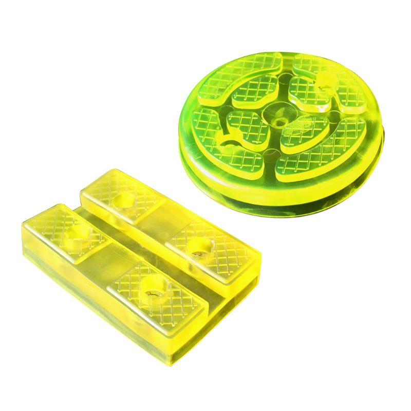 1 STK. Hochleistungs-Runde Hebebühnenauflagen Wagenheber Runde Gummi-Ersatzauflagen für Hebebühnen